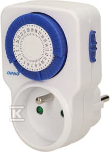 PROGRAMATOR CZASOWY ANALOGOWY MINI 2P+Z