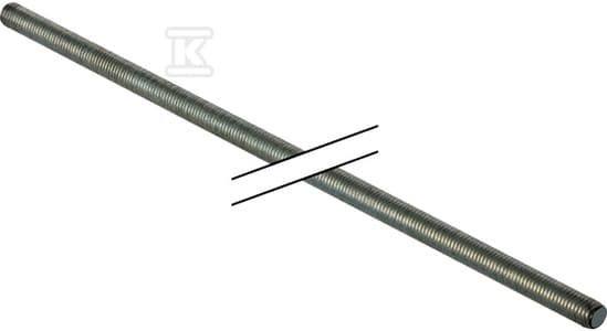 PRĘT GWINTOWANY M10 L=2.0M (KAN.HDPE)