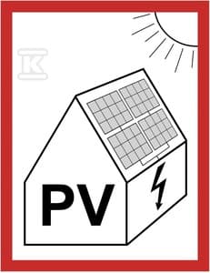 TABLICA INFORMUJ.O INSTALACJI PV 105X148