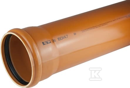 RURA PVC 160X4.7X500 SN8 KL.S ML