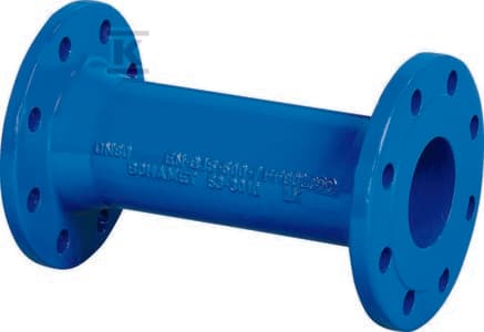KRÓCIEC DWUKOŁNIERZ. FF DN100X200 GJL
