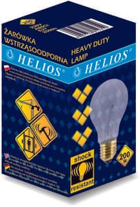 ŻAR.200W E27 WSTRZĄSOODPORNA A80 2500H