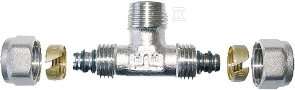 TRÓJNIK GZ 20X1/2 20 SKRĘC DO RUR WIEL