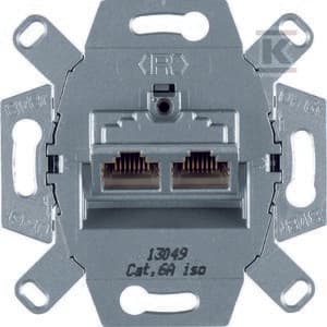 GN.2xRJ45 KAT.6 EKRAN. ONE.PLATFORM