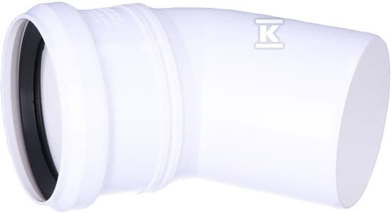 KOL.DO SYS.KOM.PP 45° DN80 USZCZ.ONNLIN