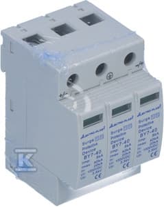 OGR.PRZEP.T1+T2 3P PV DC BY7-40 1000VDC
