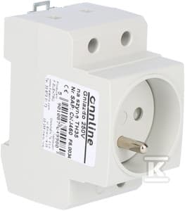 GNIAZDO 250V NA SZYNE TH35 ONNLINE