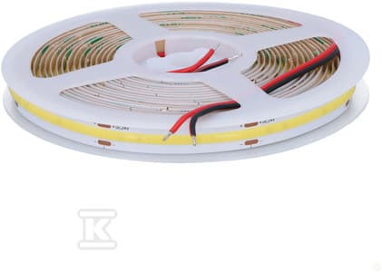 TAŚMA COB ST 24V 9W 480 IP20 6500K 5M