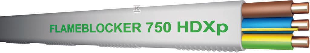 HDXP-ŻO 5X1,5RE 750V DCA PRZ.FLAMEBLOC.