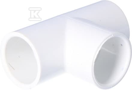 TRÓJNIK RÓWNOPRZELOTOWY KW/KW/KW PVC 1