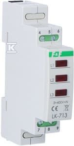 LK-713R LAMP.KONT.ZASIL CZERWONA 3X230V