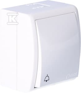 PRZYC.DZWONEK N/T IP54 AQUARIUS BIAŁY