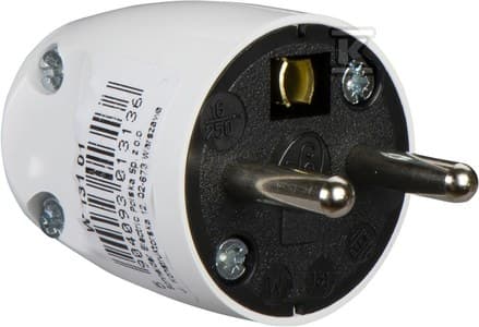 W-131 WTYCZKA PROSTA Z/U BIAŁA