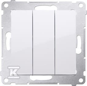 ŁĄCZ.3-KR.PODS.LED BIAŁY SIMON54